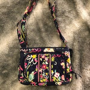 Vera Bradley Ribbons Hipster Crossbody NWOT